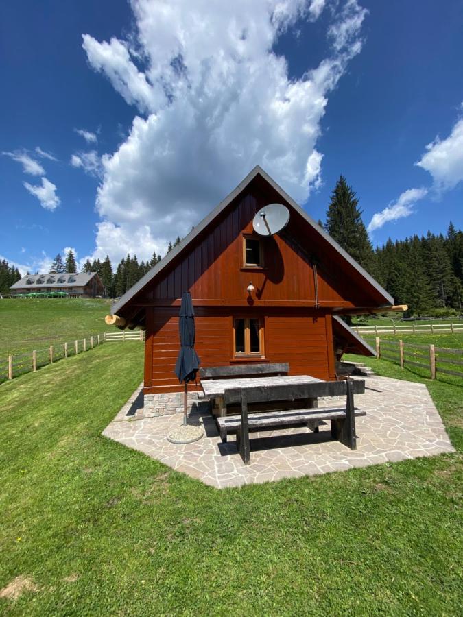 Cosy Chalet On Pokljuka - Brunarica Tinkara Zgornje Gorje Exteriör bild