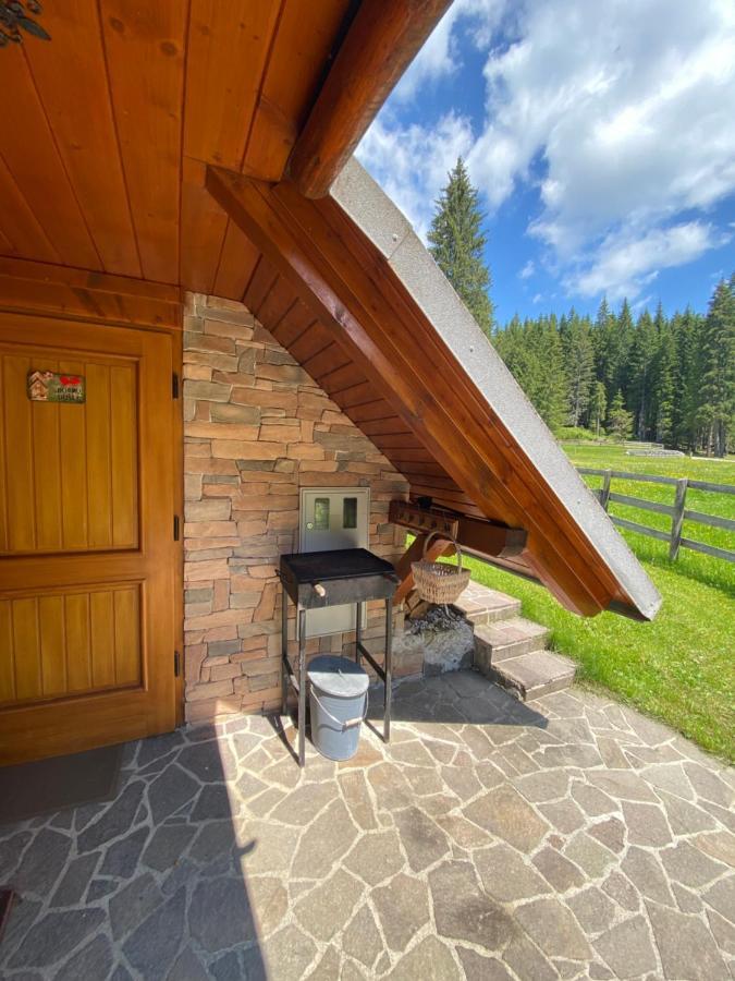Cosy Chalet On Pokljuka - Brunarica Tinkara Zgornje Gorje Exteriör bild
