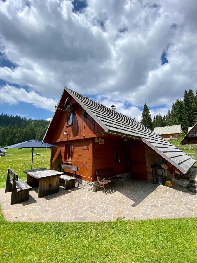 Cosy Chalet On Pokljuka - Brunarica Tinkara Zgornje Gorje Exteriör bild