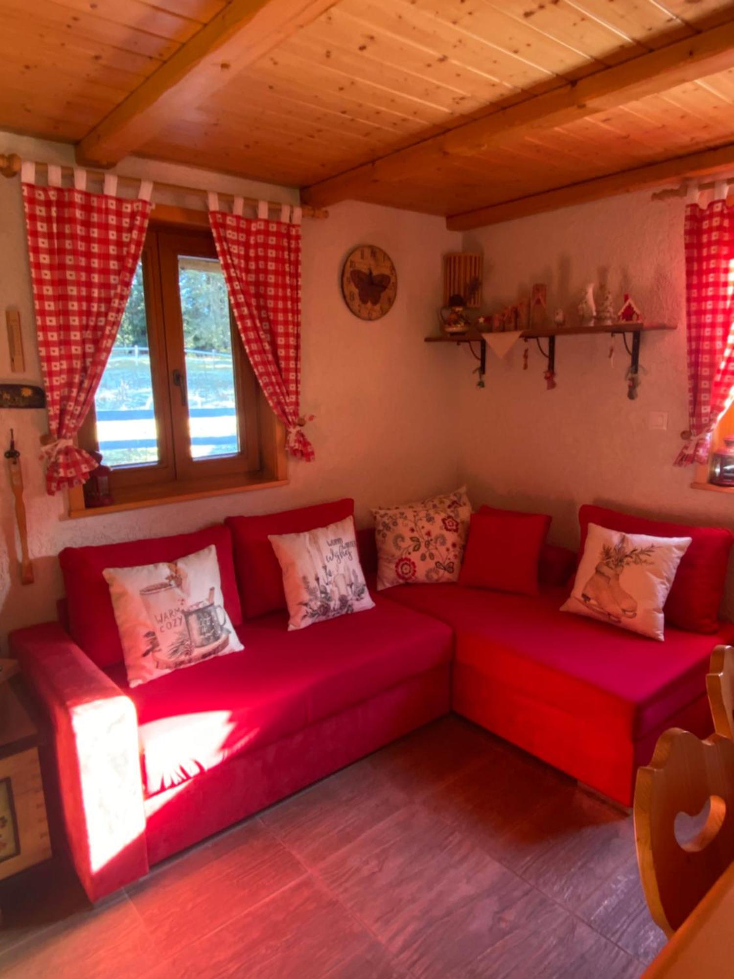 Cosy Chalet On Pokljuka - Brunarica Tinkara Zgornje Gorje Exteriör bild